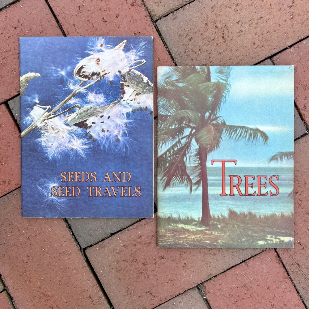 2 Trees and Seeds and Seed Travels Plant Biology Arborist 1950s
